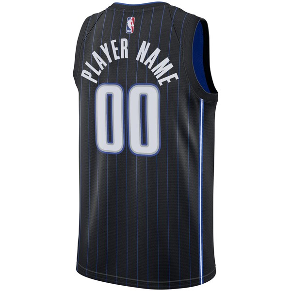 Orlando Magic Nike 2020/21 Swingman Custom Jersey - Icon Edition - Black/White - Image 4
