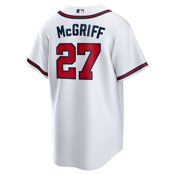 Fred McGriff Atlanta Braves Nike 2023 Hall of Fame Inline Replica Jersey - White - Image 3