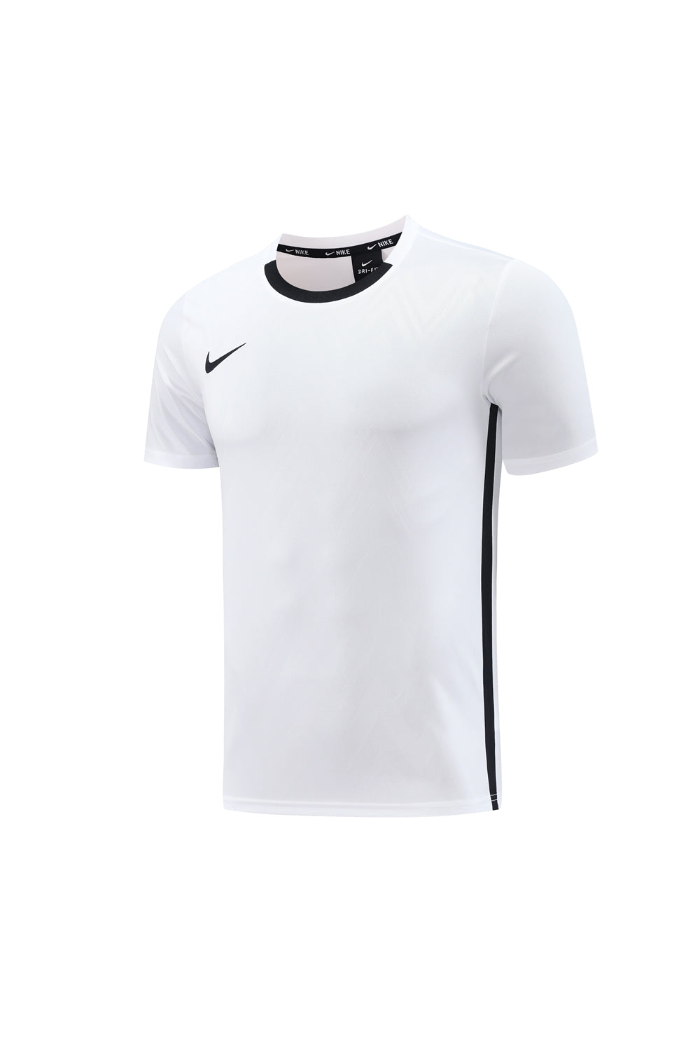 Nike Short Sleeve Training Jersey Set-ND06- White/Black - Image 3