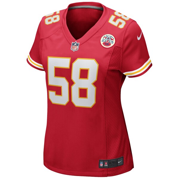 Derrick Thomas Kansas City Chiefs Nike Women's Game Retired Player Jersey - Red - Image 2