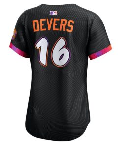 Alternative view of Rafael Devers San Francisco Giants Nike Women's 2025 City Connect Limited Player Jersey - Black