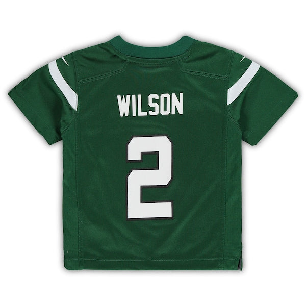 Zach Wilson New York Jets Nike Toddler Game Jersey - Green - Image 3