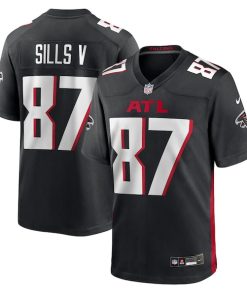 David Sills V Atlanta Falcons Nike Team Game Jersey -  Black