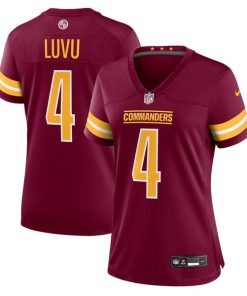 Frankie Luvu Washington Commanders Nike Women's  Game Jersey -  Burgundy