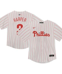 Bryce Harper Philadelphia Phillies Nike Toddler  Game Jersey - White