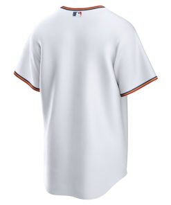 Alternative view of Minnesota Twins Nike Home Blank Replica Jersey - White