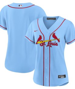 St. Louis Cardinals Nike Women's Alternate Replica Team Jersey - Light Blue