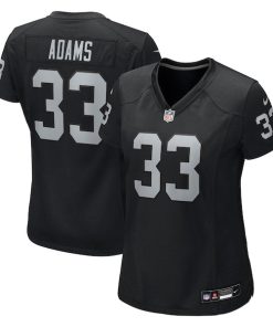 Jamal Adams Las Vegas Raiders Nike Women's Team Game Jersey -  Black