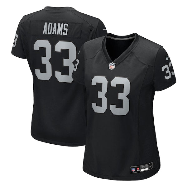 Jamal Adams Las Vegas Raiders Nike Women's Team Game Jersey - Black