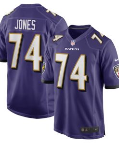 Josh Jones Baltimore Ravens Nike Team Game Jersey -  Purple
