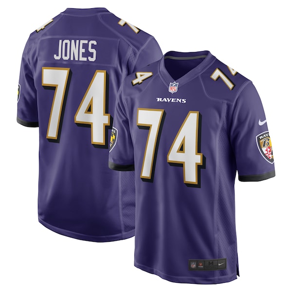 Josh Jones Baltimore Ravens Nike Team Game Jersey - Purple