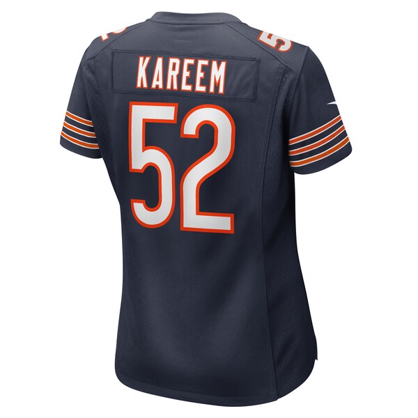 Khalid Kareem Chicago Bears Nike Women's Team Game Jersey - Navy - Image 3