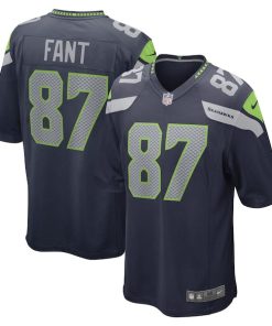 Noah Fant Seattle Seahawks Nike Game Player Jersey - College Navy