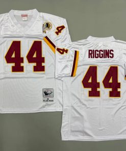 John Riggins Washington Redskins Authentic Throwback Retired Player Jersey