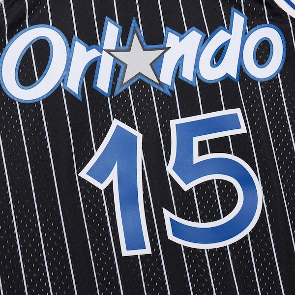 Vince Carter Orlando Magic 2009/10 Hardwood Classics Swingman Jersey - Black - Image 5