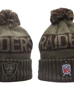 LAS VEGAS RAIDERS SALUTE TO SERVICE KNIT HAT