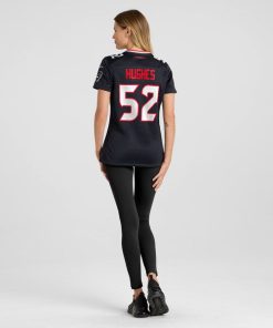 Alternative view of Jerry Hughes Houston Texans Nike Women's Team Game Jersey -  Navy