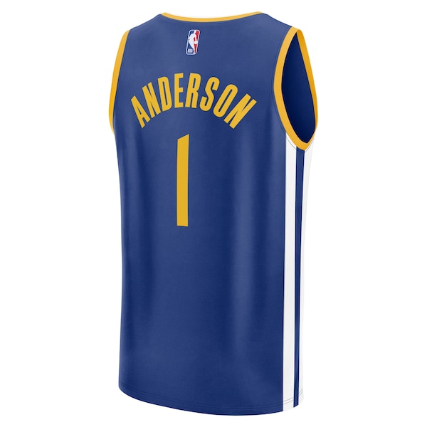 Kyle Anderson Golden State Warriors Youth Fast Break Replica Player Jersey - Icon Edition - Royal - Image 3