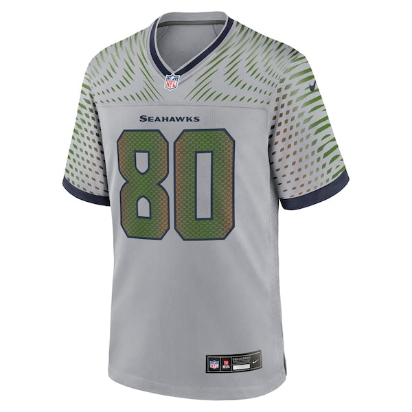 Steve Largent Seattle Seahawks Nike 2025 Rivalries Collection Retired Player Game Jersey - Wolf Gray - Image 2
