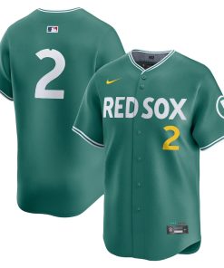 Alex Bregman Boston Red Sox Nike 2025 City Connect Limited Player Jersey - Green