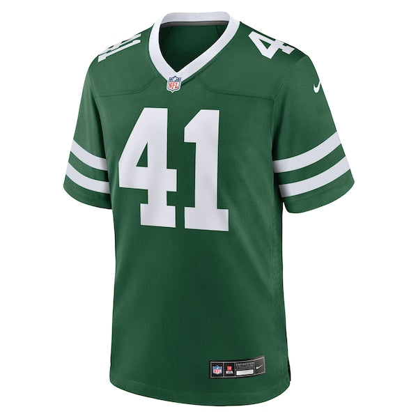 Marcelino McCrary-Ball New York Jets Nike Team Game Jersey - Legacy Green - Image 2