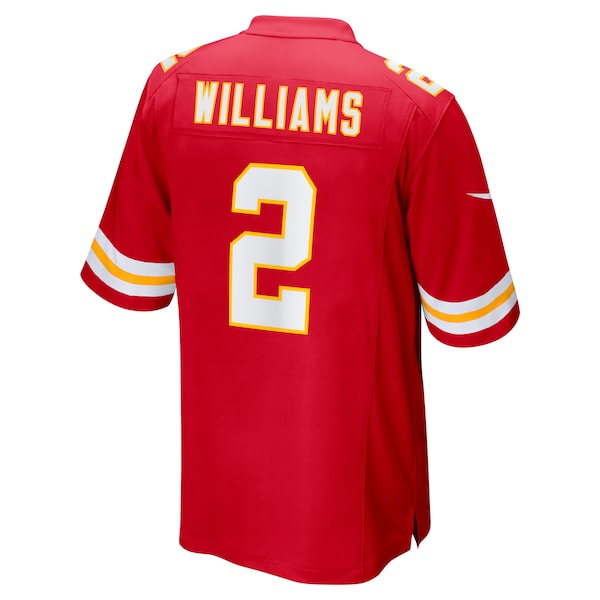 Joshua Williams Kansas City Chiefs Nike Game Jersey - Red - Image 3