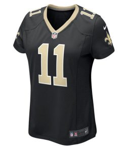 Alternative view of Cedrick Wilson Jr. New Orleans Saints Nike Women's  Game Jersey -  Black
