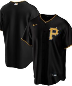 Pittsburgh Pirates Nike Youth Alternate Replica Team Jersey - Black