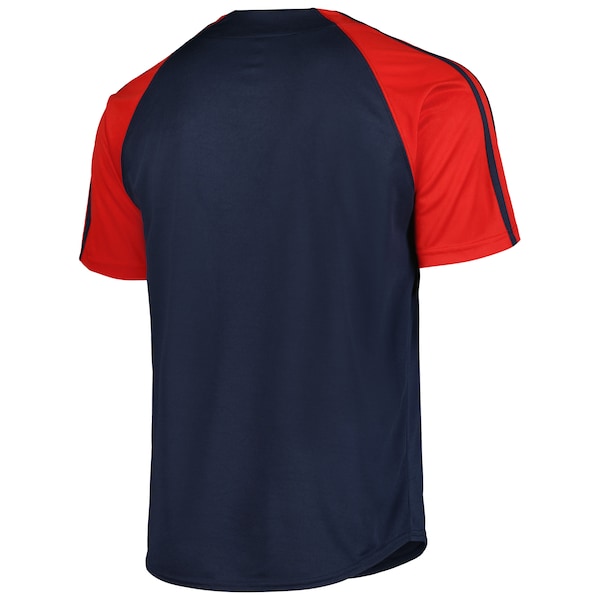 Minnesota Twins Stitches Team Raglan Sleeve Jersey - Navy - Image 3