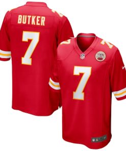 Harrison Butker Kansas City Chiefs Nike Game Jersey - Red
