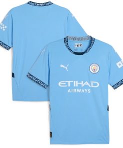 Manchester City Puma 2024/25 Home Replica Jersey - Light Blue