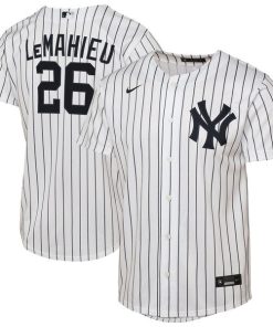 DJ LeMahieu New York Yankees Nike Youth Home Replica Player Jersey - White