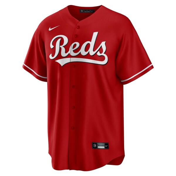 Cincinnati Reds Nike Big & Tall Alternate Replica Team Jersey - Red - Image 2