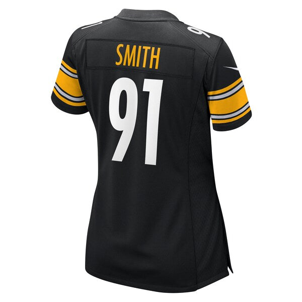 Preston Smith Pittsburgh Steelers Nike Women's Game Jersey - Black - Image 4