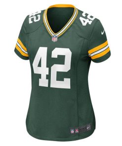 Alternative view of Matt Orzech Green Bay Packers Nike Women's  Game Jersey -  Green