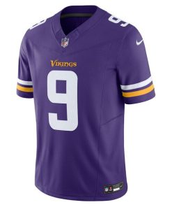 Alternative view of J.J. McCarthy Minnesota Vikings Nike Vapor F.U.S.E. Limited Jersey - Purple