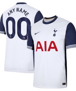 Tottenham Hotspur Nike 2024/25 Home Authentic Custom Jersey - White