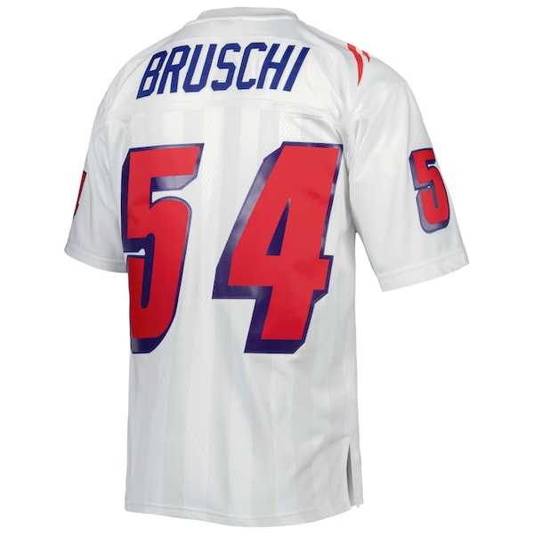 Tedy Bruschi New England Patriots Legacy Replica Jersey - White - Image 3