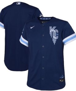 Kansas City Royals Nike Preschool 2022 City Connect Replica Jersey - Navy
