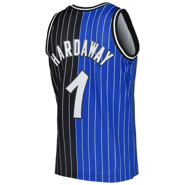 Penny Hardaway Orlando Magic Hardwood Classics 1994/95 Split Swingman Jersey - Blue/Black - Image 3