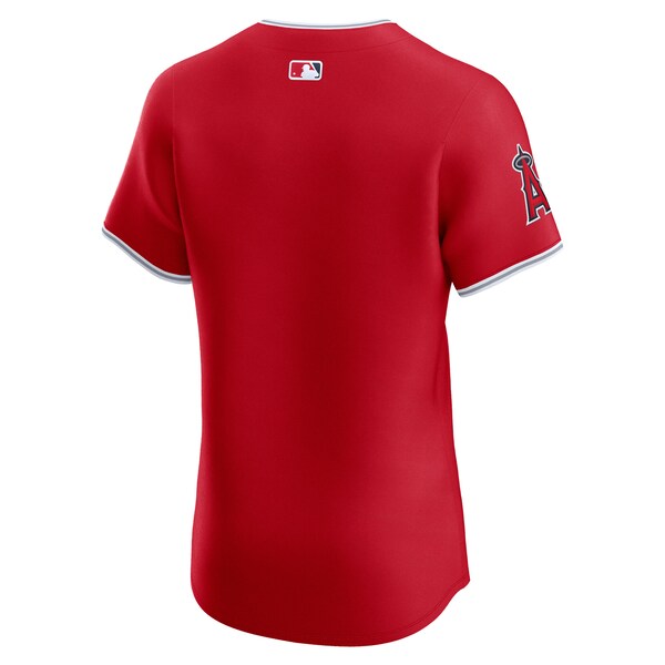 Los Angeles Angels Nike Alternate Elite Jersey - Red/White - Image 4