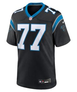 Alternative view of Deonte Brown Carolina Panthers Nike Team Game Jersey - Black