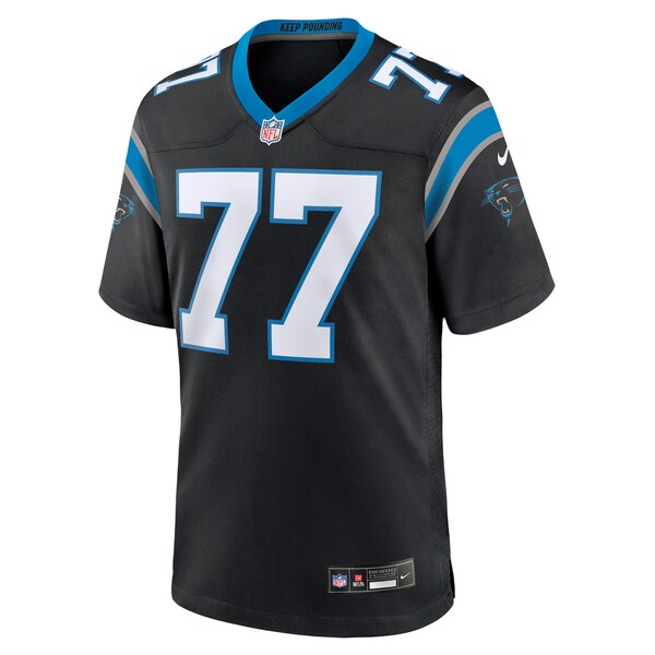 Deonte Brown Carolina Panthers Nike Team Game Jersey - Black - Image 2