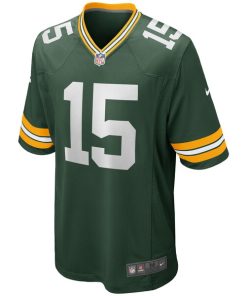 Alternative view of Bart Starr Green Bay Packers Nike Game Retired Player Jersey - Green