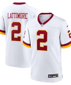 Marshon Lattimore Washington Commanders Nike Game Super Bowl Era Jersey - White