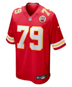 Alternative view of Esa Pole Kansas City Chiefs Nike Team Game Jersey -  Red