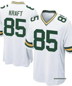 Youth Tucker Kraft Green Bay Packers Nike  Game Jersey -  White