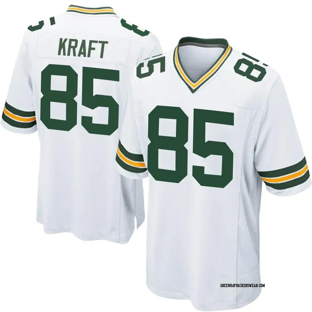 Youth Tucker Kraft Green Bay Packers Nike Game Jersey - White