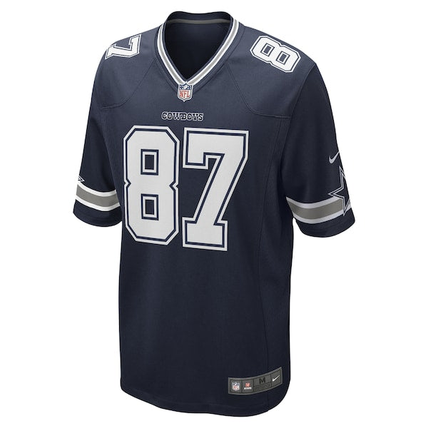 Jake Ferguson Dallas Cowboys Nike Game Jersey - Navy/White - Image 3
