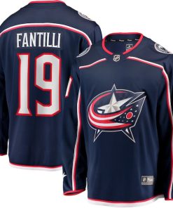 Adam Fantilli Columbus Blue Jackets  Home Premier Breakaway Player Jersey - Navy